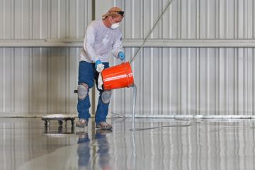 Commercial Epoxy Coatings in Moon Township by Forge Flooring & Epoxy